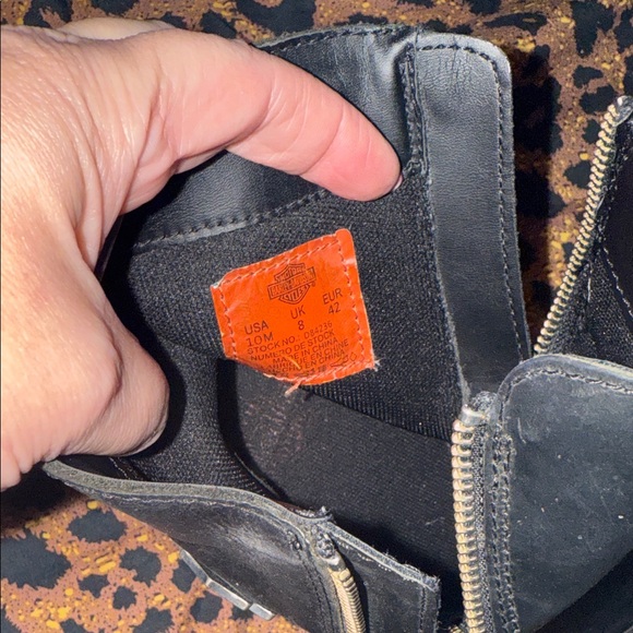 Harley-Davidson Women’s Black Zipper Boots - Picture 5 of 7